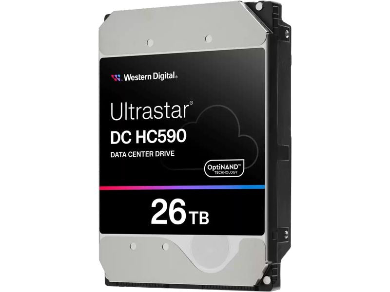 Western Digital | Ultrastar DC HC590 26TB SATA | 512e SE, 24x7, 7200rpm, L4.16ms, 512MB