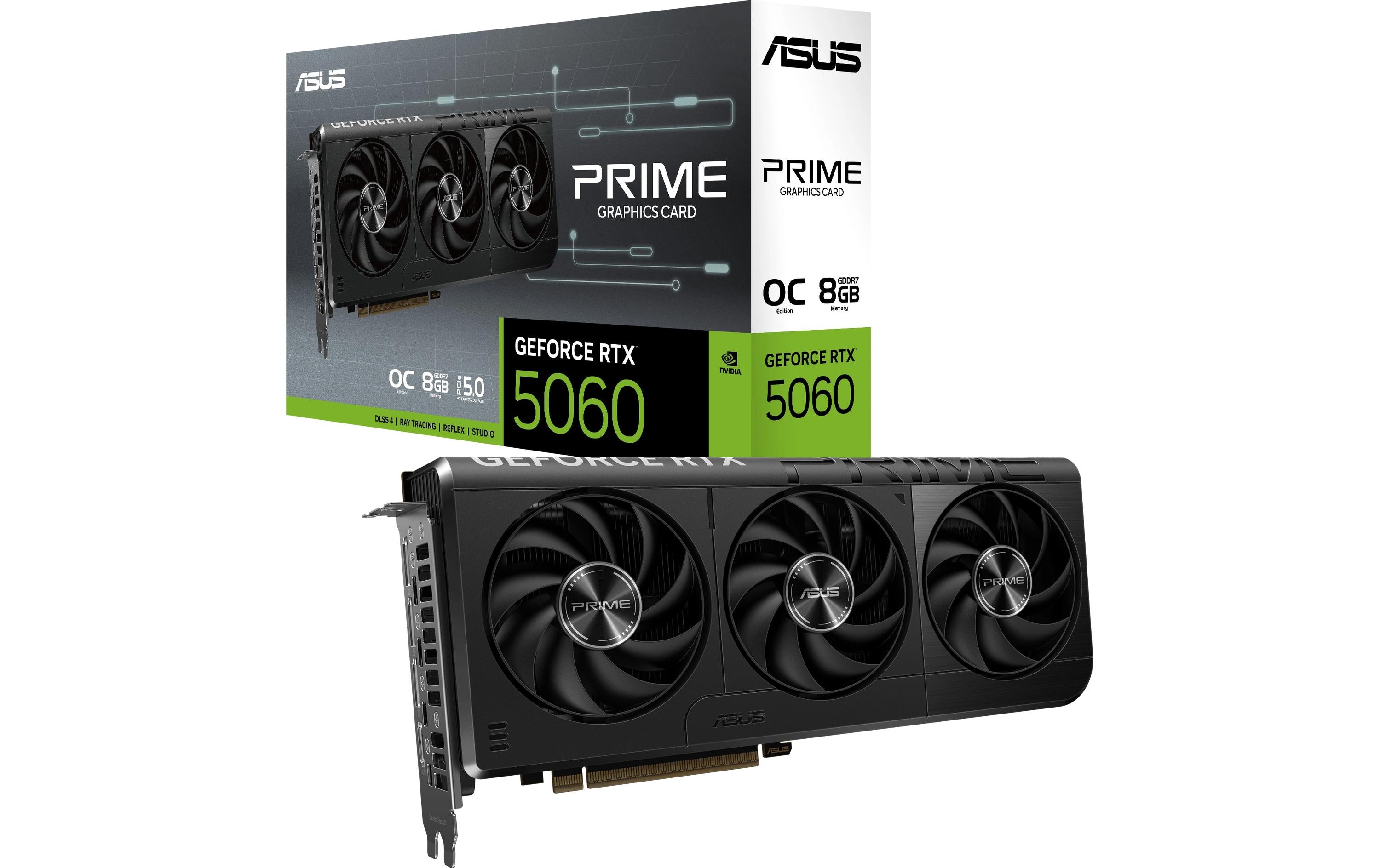 ASUS PRIME RTX5060 O8G, GDDR7