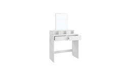 Vasagle Schminktisch Weiss mit Spiegel und