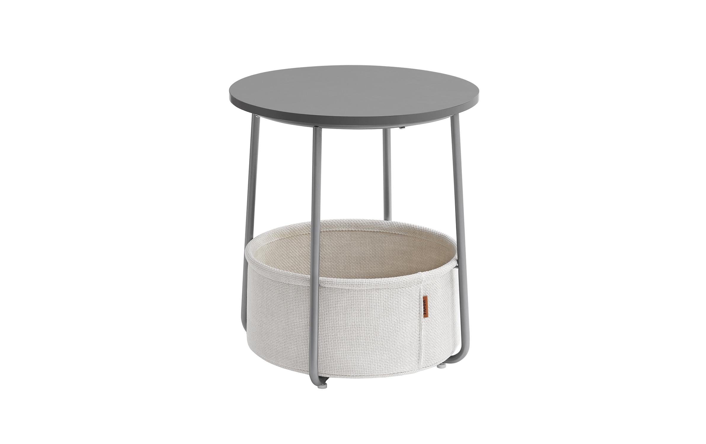 Vasagle Couchtisch mit Ablage & Korb