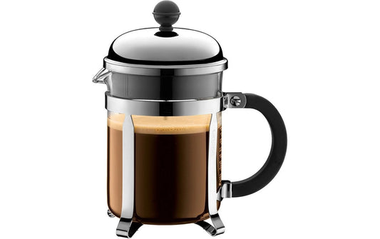 Bodum | Chambord Kaffeebereiter 4 Tassen | Edelstahl, 0.5 Liter