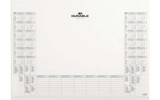 Durable Kalenderblock für Schreibunterlage