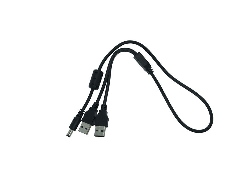 Silex | USB2 Y-Kabel 2xA -Rundstecker | 50cm, für Silex BR-500AC