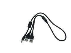 Silex | USB2 Y-Kabel 2xA -Rundstecker | 50cm, für Silex BR-500AC