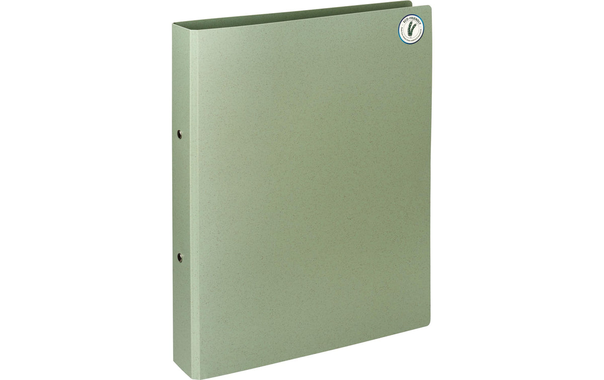 Ringbuch Weizenstroh A4 2 Ringe, grün