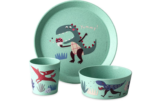 Koziol | Kindergeschirrset CONNECT REX sage | green