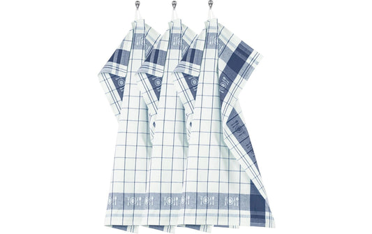 Tiseco | Geschirrtuch Pharao 3er Set | Blau