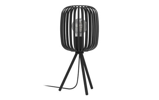 EGLO Leuchten | EGLO Zigbee Tischleuchte ROMAZZINA schwarz | exkl. E27 1x40W