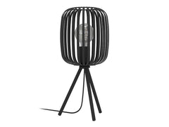 EGLO Leuchten | EGLO Zigbee Tischleuchte ROMAZZINA schwarz | exkl. E27 1x40W