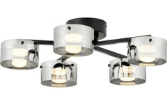 EGLO LED Deckenleuchte COPILLOS silber