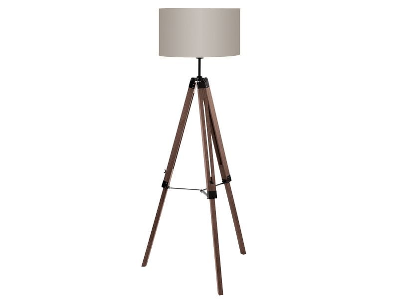 EGLO Leuchten | EGLO Stehleuchte LANTADA nuss | exkl. E27 1x60W