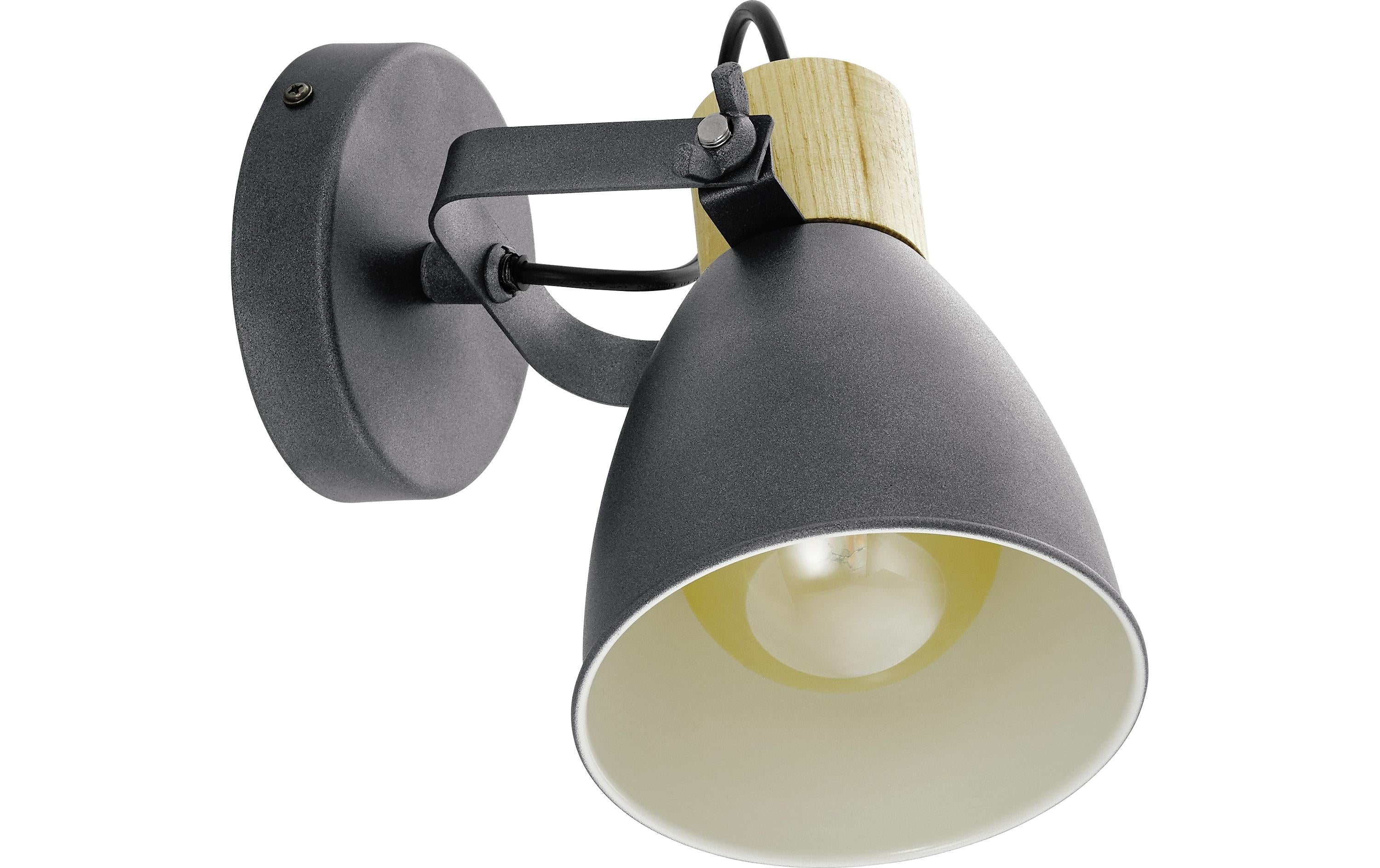 EGLO Spot COSWARTH anthrazit-Holz