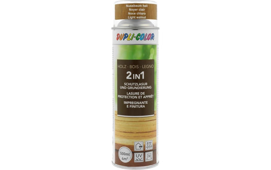 DUPLI-COLOR | Holzschutzlasur Nussbaum hell | 500 ml