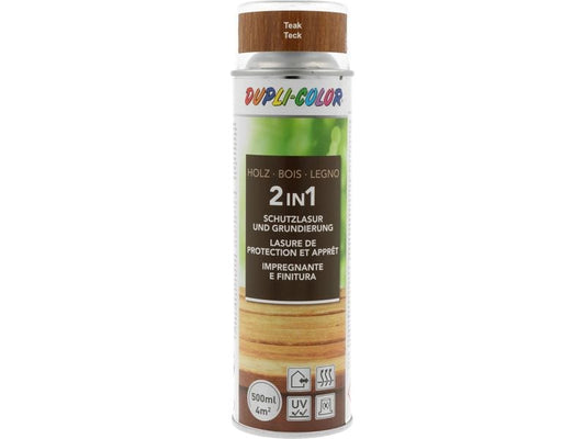 DUPLI-COLOR | Holzschutzlasur Teak, 500 ml