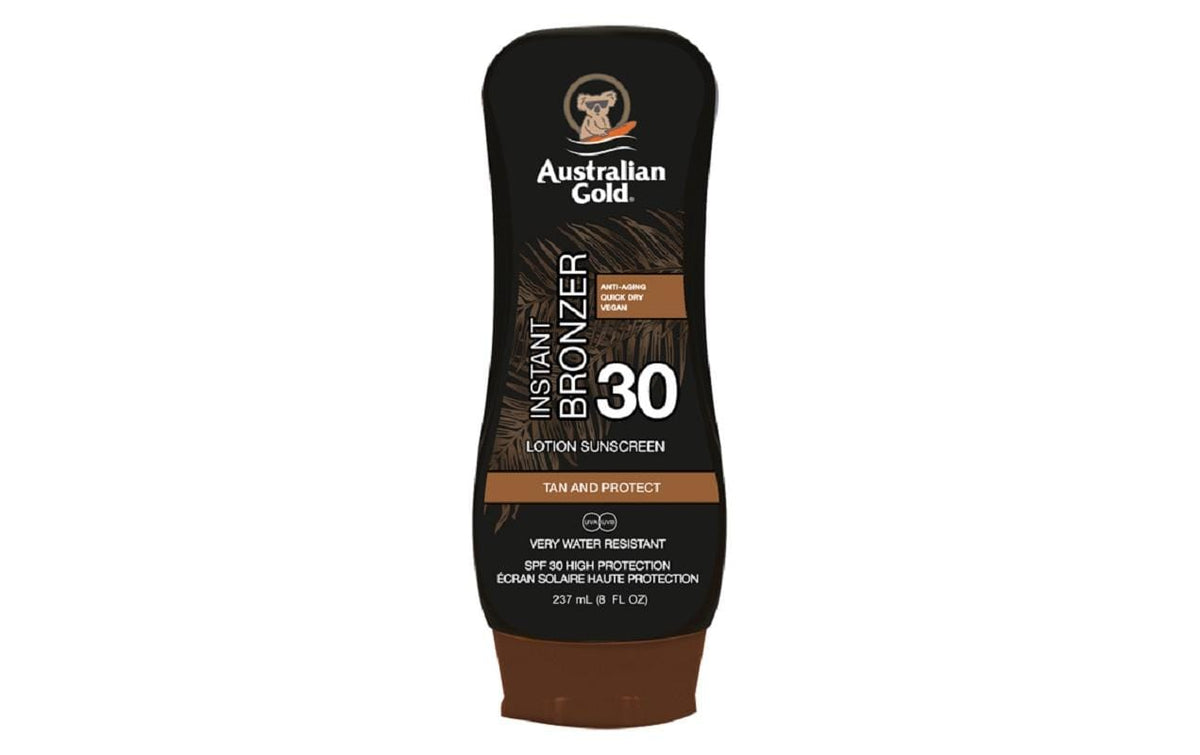 AustralianGold Lotion mit Bronzer SPF30