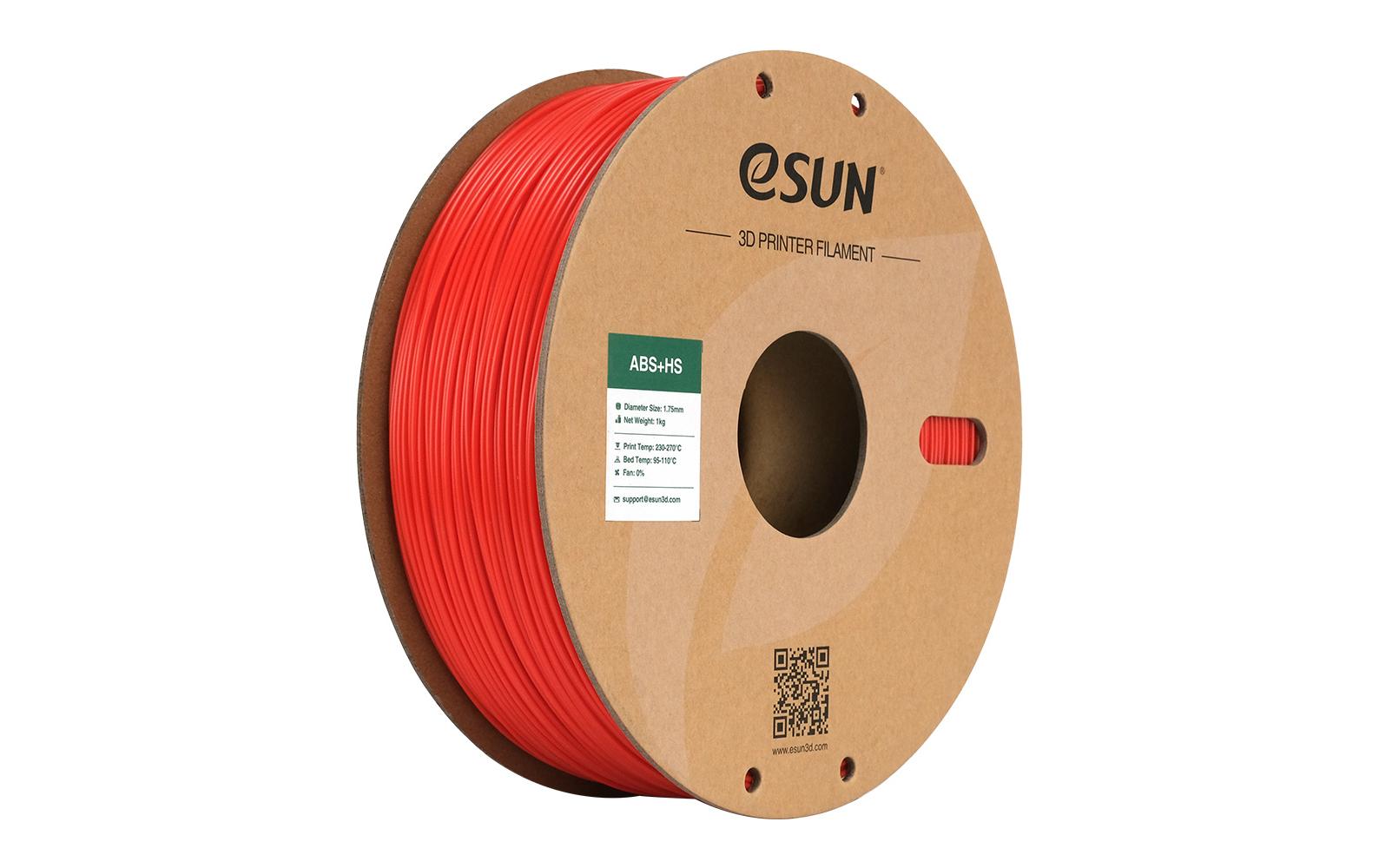 eSun, Filament ABS+ HS Rot 1.75 mm 1 kg