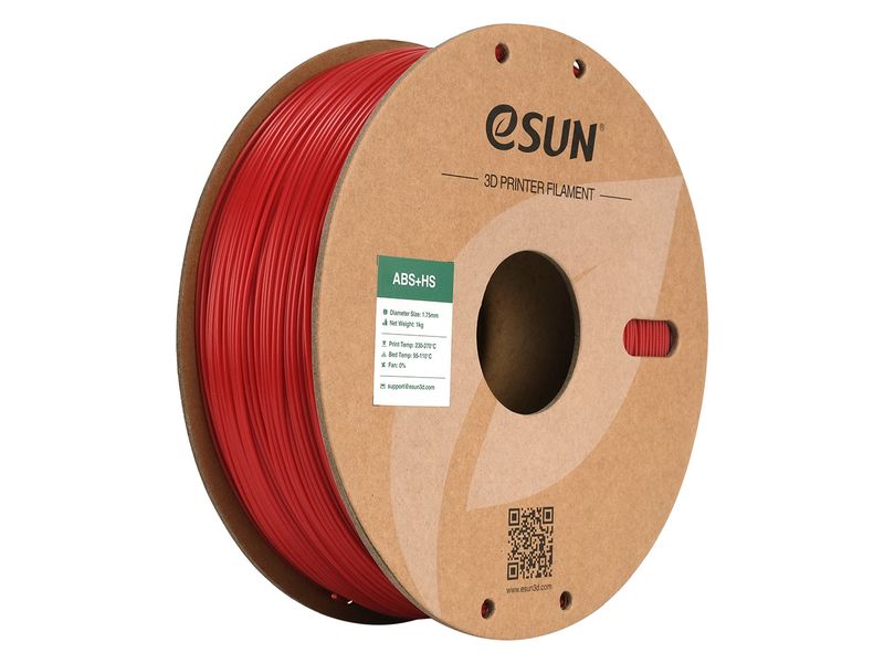 eSun | Filament ABS+ HS Feuerrot 1.75 mm 1 k | 1.75mm, 1kg