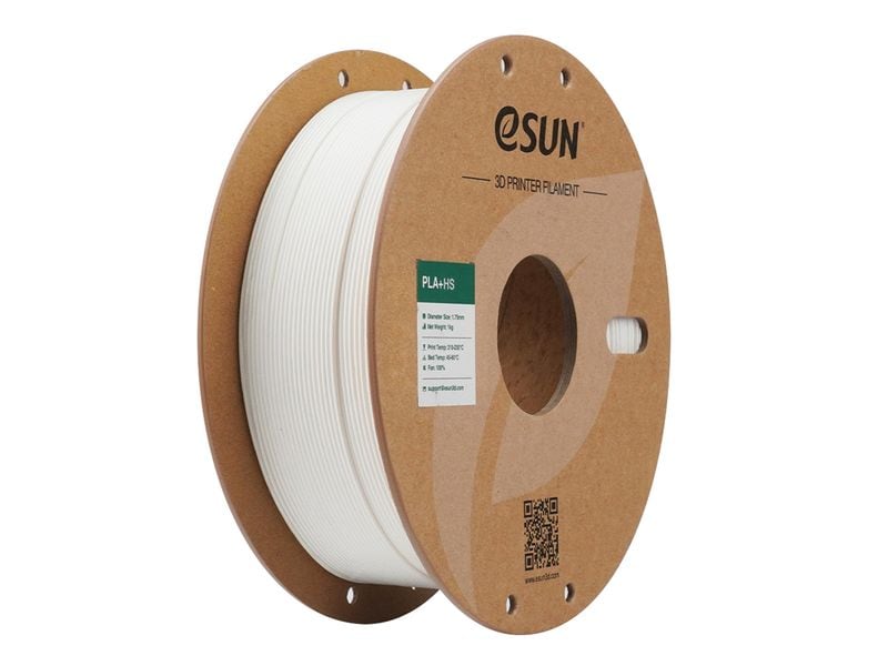 eSun | Filament PLA+ HS Milchweiss 1.75 mm 1 | 1.75mm, 1kg