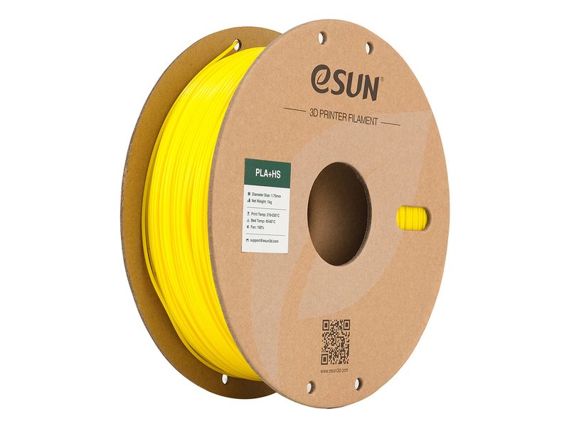 eSun | Filament PLA+ HS Gelb 1.75 mm 1 kg | 1.75mm, 1kg