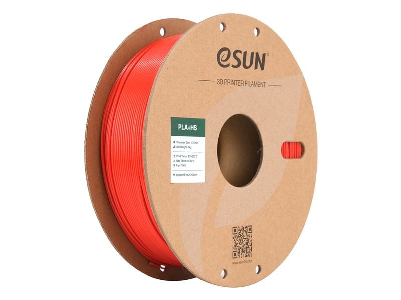 eSun | Filament PLA+ HS Rot 1.75 mm 1 kg | 1.75mm, 1kg