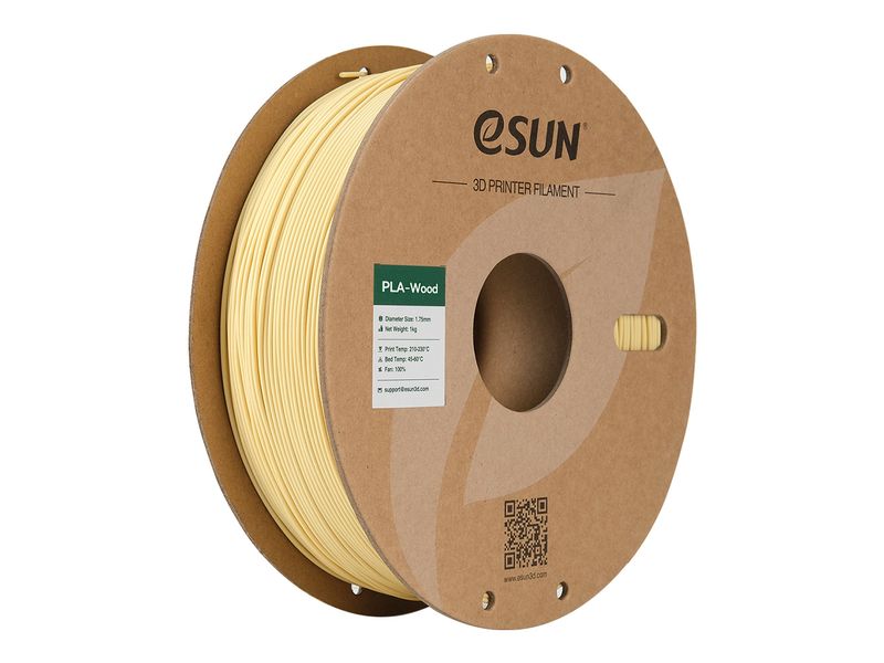 eSun | Filament PLA+ Holz Gold | 1.75mm, 1kg