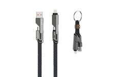 4smarts USB-C Kabel ComboCord Flat 2iin1