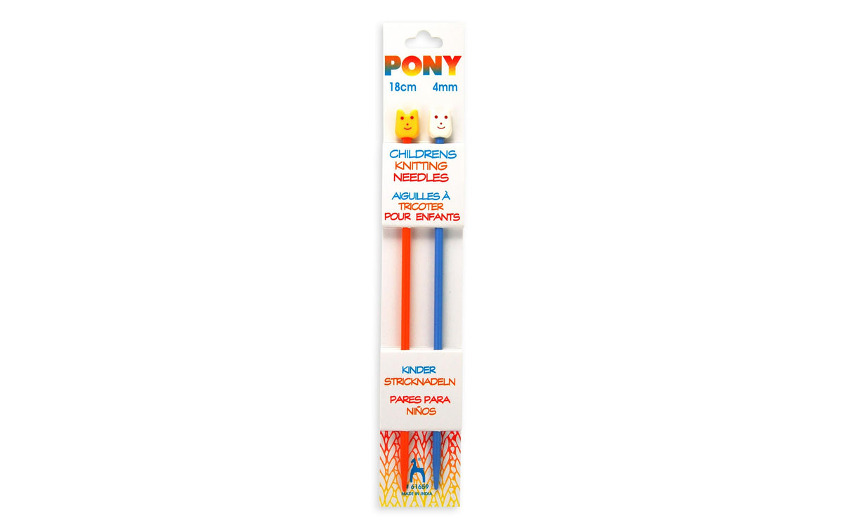 Pony Kinderstricknadel Kätzchen