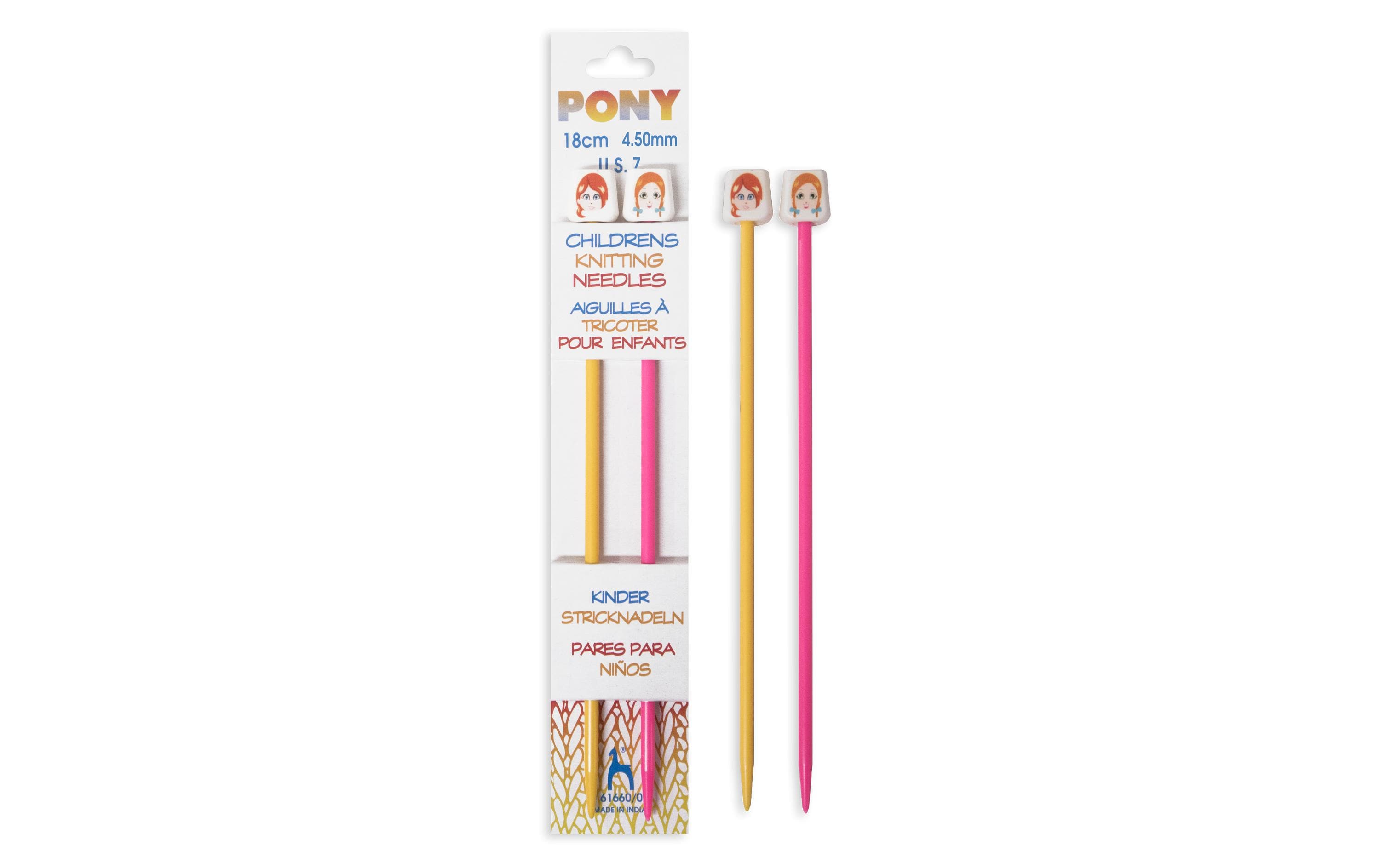 Pony Kinderstricknadel Kätzchen