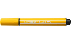 STABILO, Filzstift Pen 68 MAX Gelb, 5 Stück