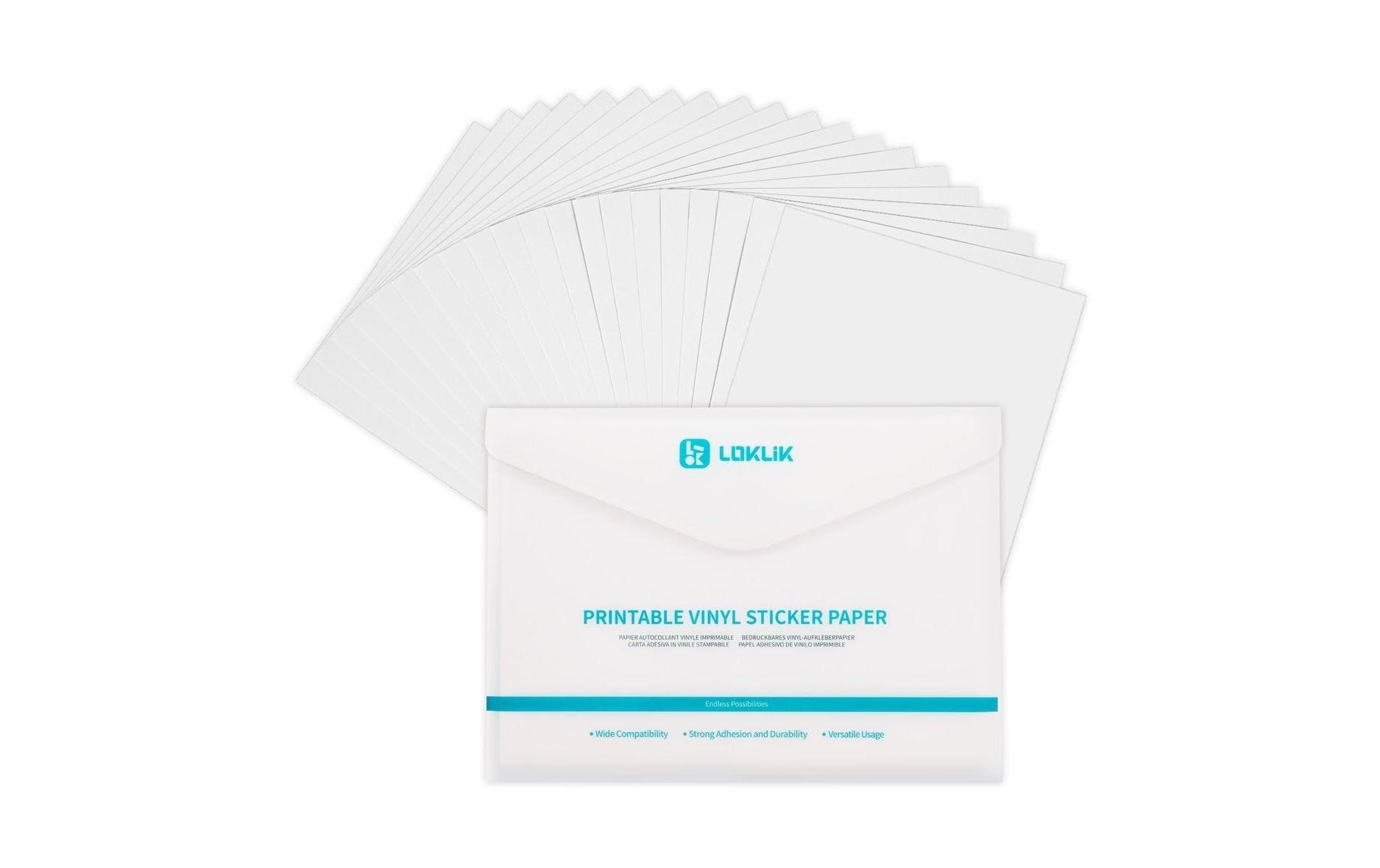 Loklik Stickerpapier bedruckbar A4