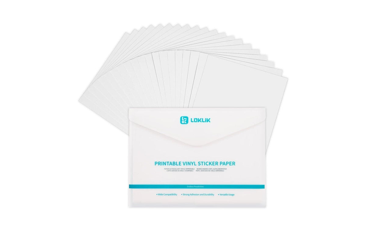 Loklik Stickerpapier bedruckbar A4