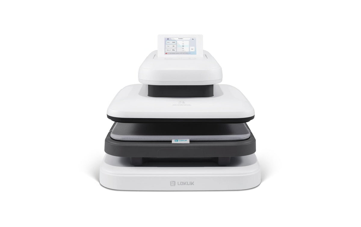Loklik Transferpresse Auto 2 smart weiss