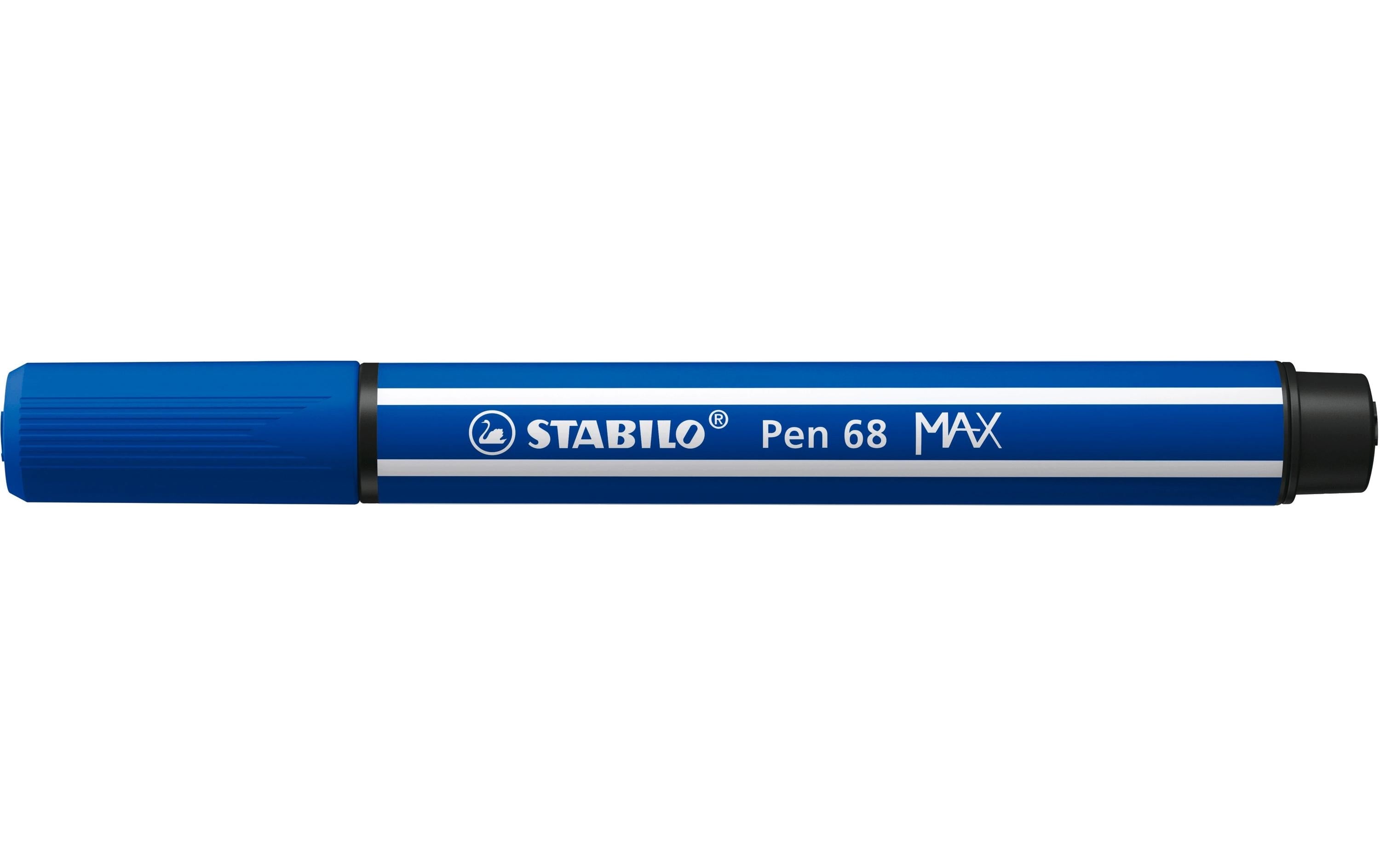 STABILO, Filzstift Pen 68 MAX Ultramarinbla