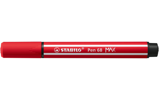 STABILO, Filzstift Pen 68 MAX Karminrot, 5