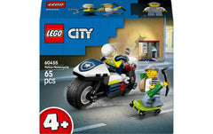 LEGO Verfolgungsjagd mit Polizeimotorrad