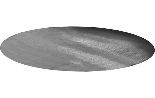 Grillfolie schwarz Durandal rund 48 cm