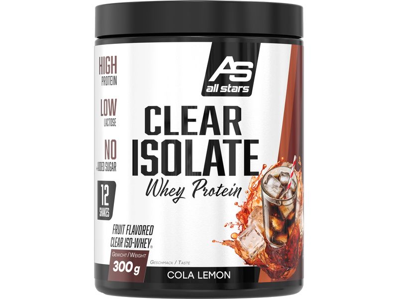 All Stars | Clear Isolate 300g | Cola Lemon
