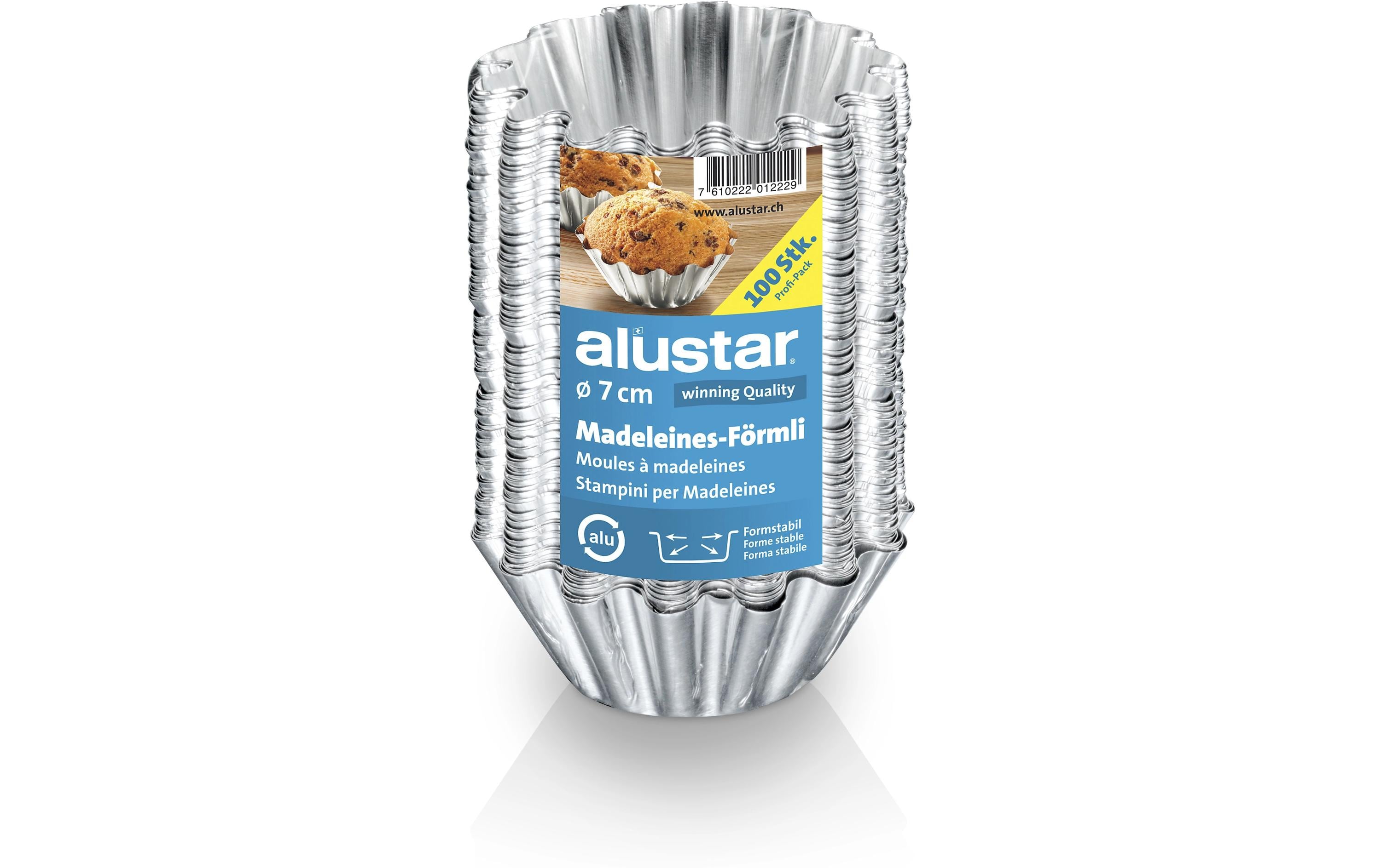 Alustar Madeleines-Förmli 100 Stk