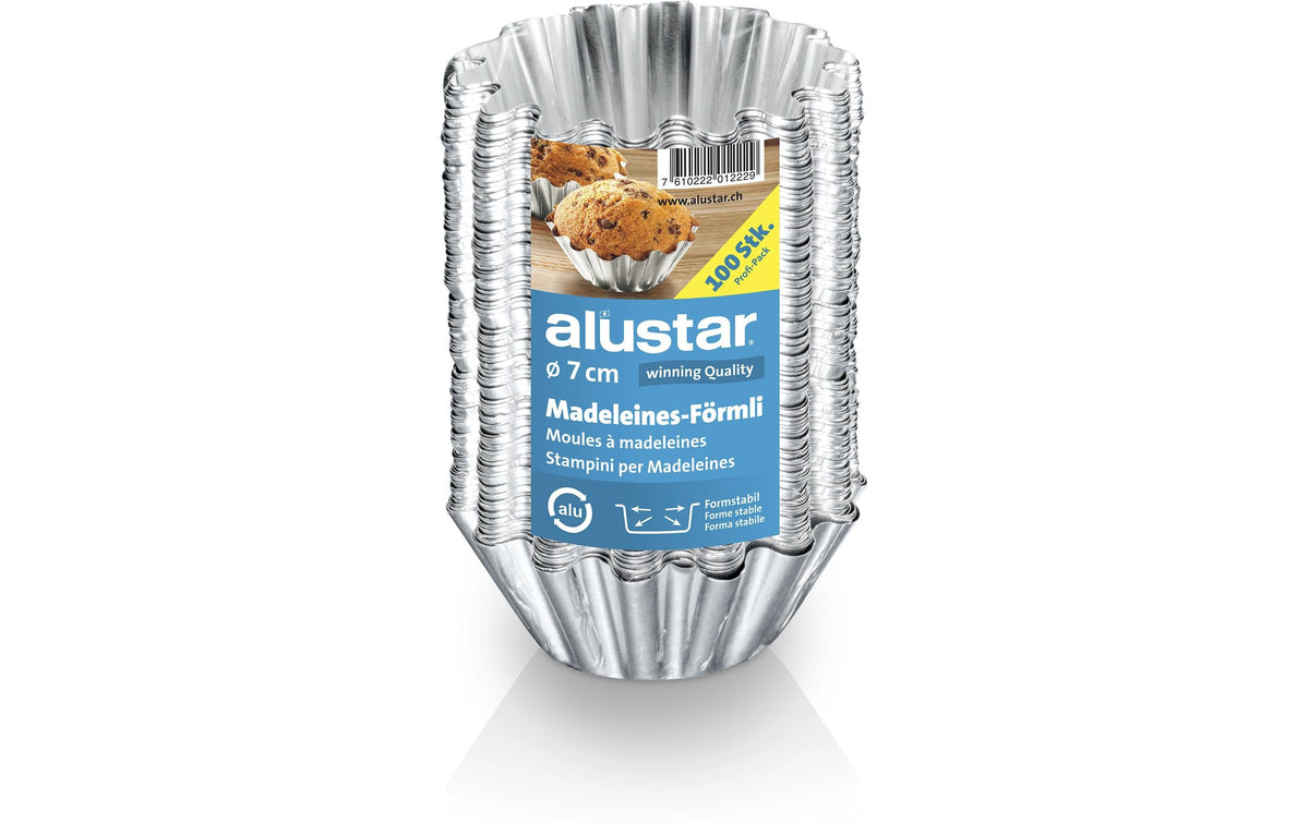 Alustar Madeleines-Förmli 100 Stk