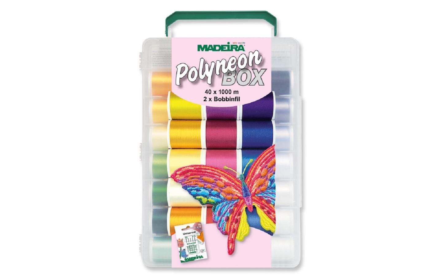 Madeira Stickgarn Polyneon 40 Koffer