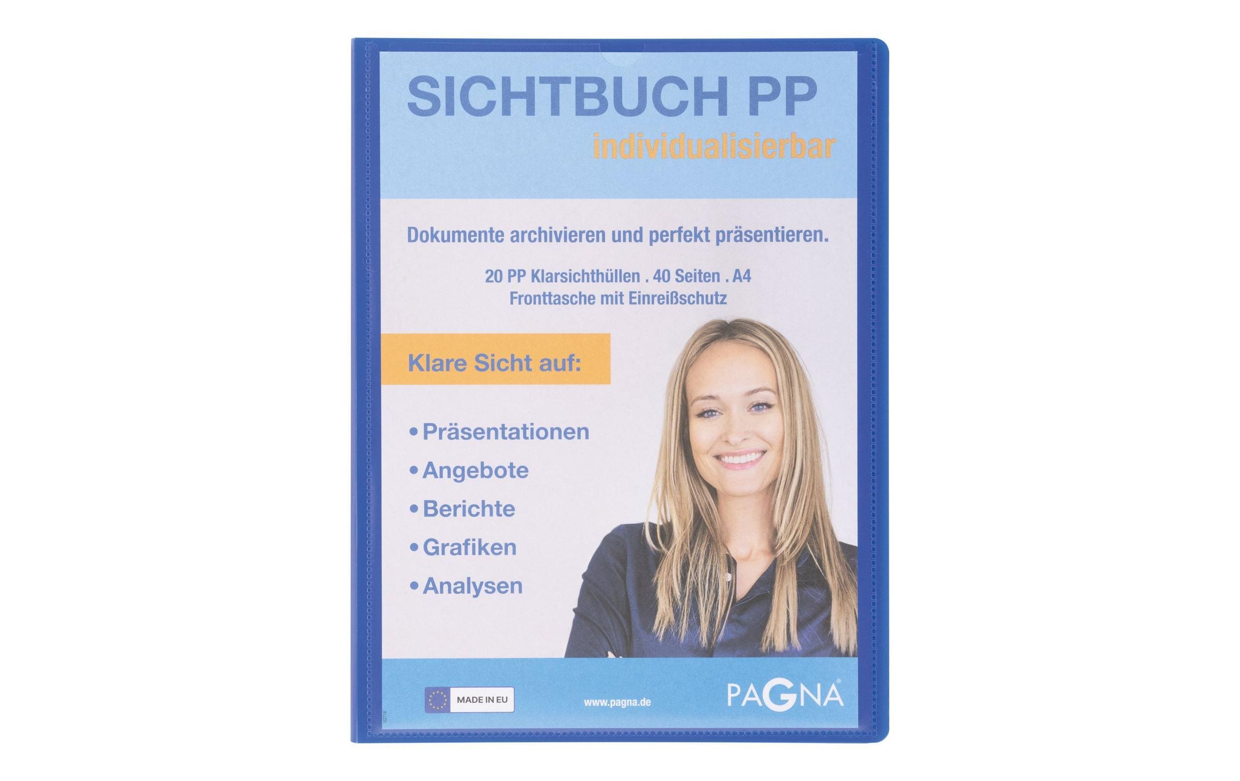 Pagna Sichtbuch mit Fronttasche, Office A4