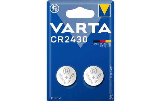 Varta, Knopfzelle CR2430 , 2 Stück