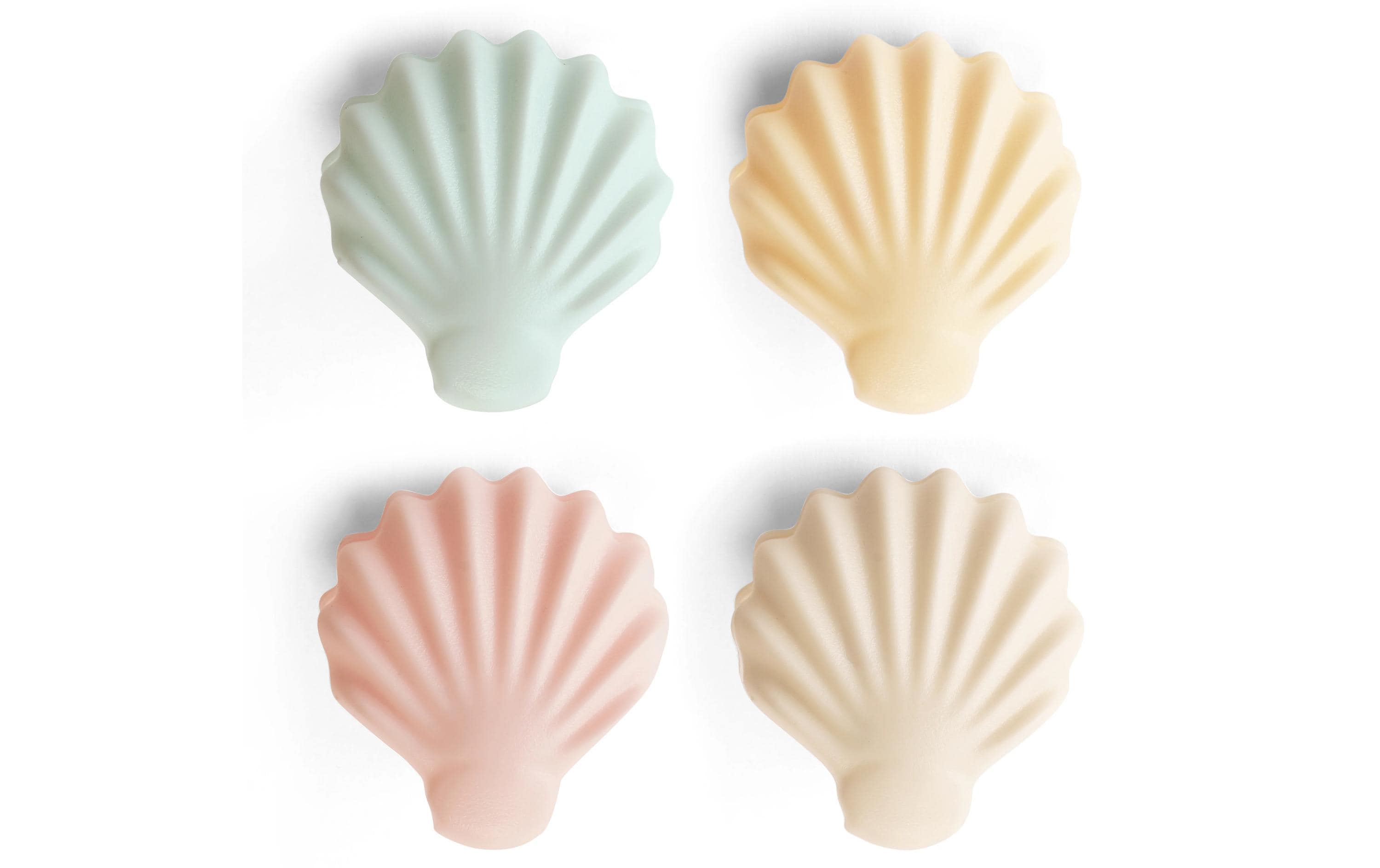 Kikkerland Verschlussclips Muscheln 4er Set