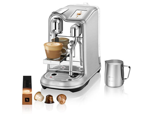Sage | Nespressomaschine Creatista Pro Steel | 2 l, 19 Bar, 2300W, 32.8 x 17.1 x 42.9 cm