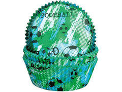 Demmler | Backförmchen Fussball | 60 Stk, 50x25mm
