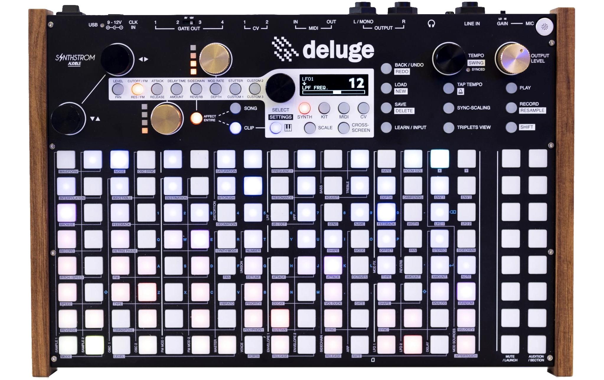 Synthstrom Audible Deluge Groovebox