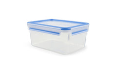 Emsa | Vorratsbehälter Clip& Close | 3.7 l, Blau/Transparent