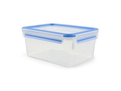 Emsa | Vorratsbehälter Clip& Close | 3.7 l, Blau/Transparent