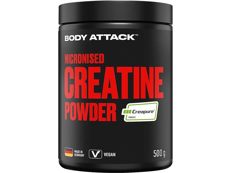 Body Attack | Pure Creatine | Geschmack: Neutral, 500g