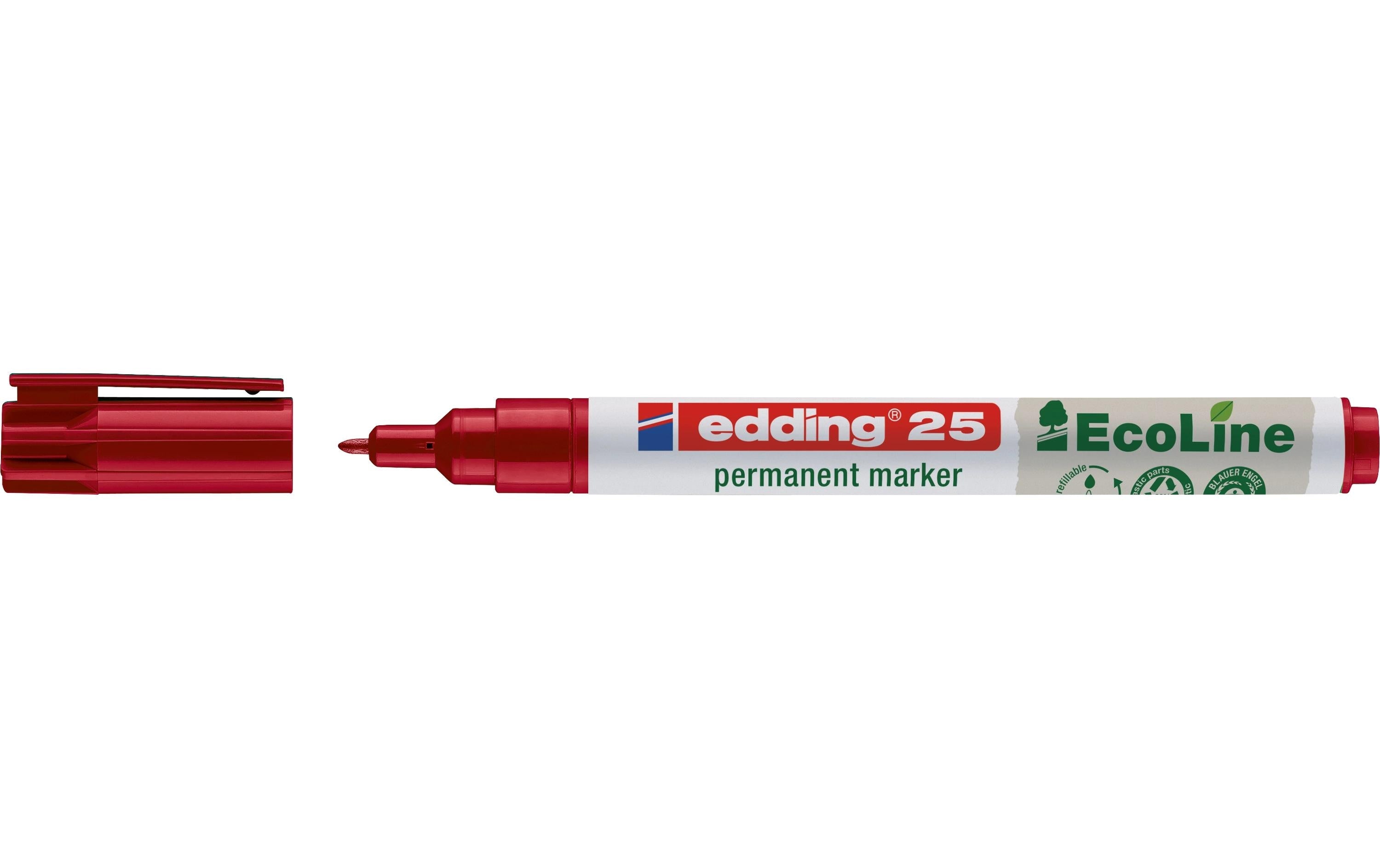 edding, Permanent-Marker 25 EcoLine Rot